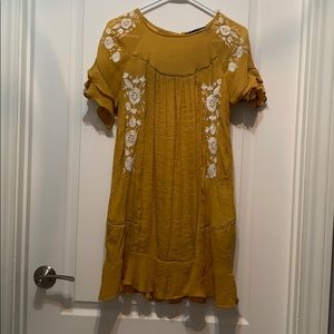 Boho latter lace dress